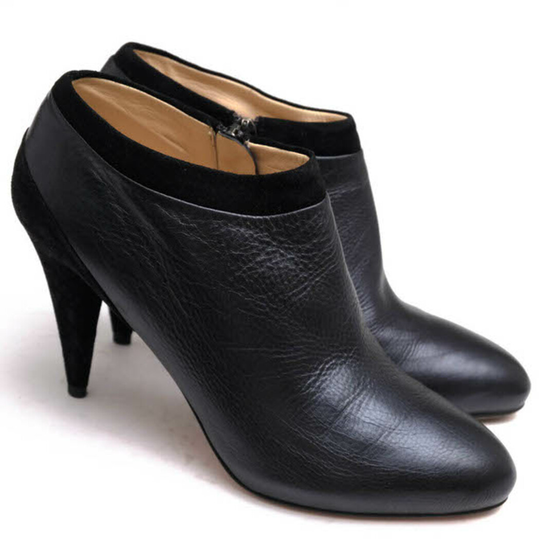 PRADA(プラダ)のプラダ／PRADA ブーティ ショートブーツ シューズ 靴 レディース 女性 女性用レザー 革 本革 ブラック 黒  1P521A ショートブーツ サイドジップ レディースの靴/シューズ(ブーツ)の商品写真