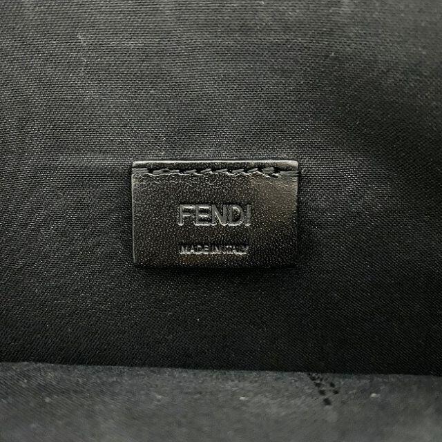 FENDI - フェンディ クラッチバッグ ブラック 刺繍 美品 鞄の通販 by