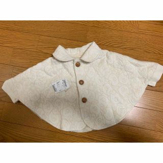 キッズズー(kid’s zoo)の新品　kids zoo ポンチョ(カーディガン/ボレロ)