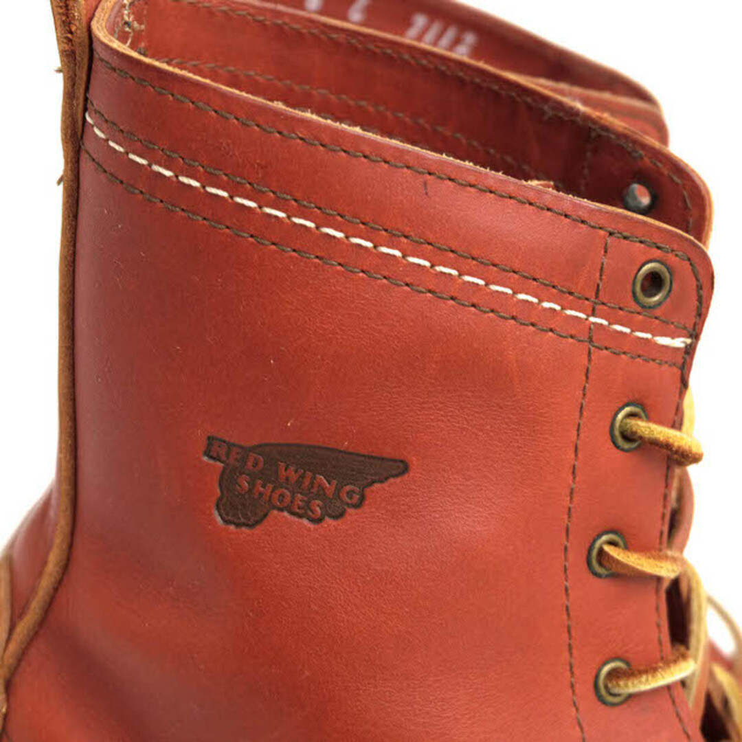 REDWING(レッドウィング)のレッドウィング／RED WING ワークブーツ シューズ 靴 メンズ 男性 男性用レザー 革 本革 レッド ブラウン 赤 茶  9137 WABASHA BOOT ワバシャ ボートシューズ モックトゥ グッドイヤーウェルト製法 モカシン メンズの靴/シューズ(スリッポン/モカシン)の商品写真