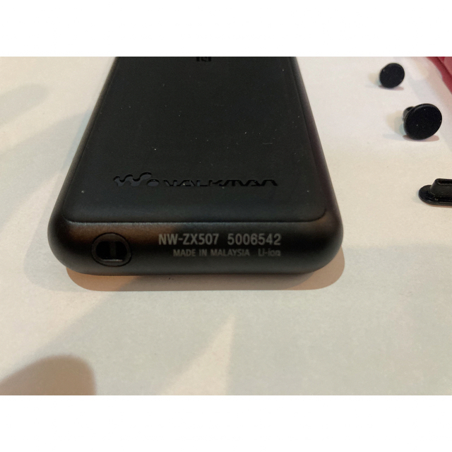 SONY(ソニー)のSONY ウォークマン　NW-ZX507 (B) 64GB ブラック スマホ/家電/カメラのオーディオ機器(ポータブルプレーヤー)の商品写真