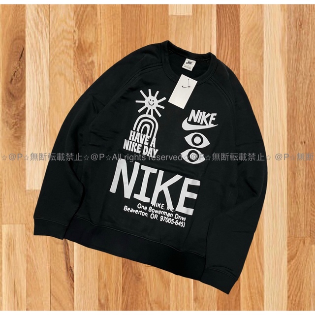 NIKE(ナイキ)の2XL 新品 NIKE ナイキ HAVE A NIKE DAY 上下セット 黒 メンズのトップス(スウェット)の商品写真