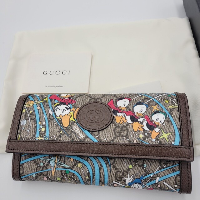 GUCCI×ドナルド長財布美品 - 長財布