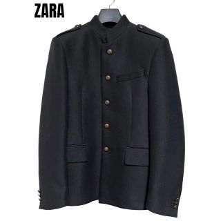 ザラ(ZARA)の匿名発送　美品　ZARA ナポレオンジャケット　ブラック　サイズM相当(その他)