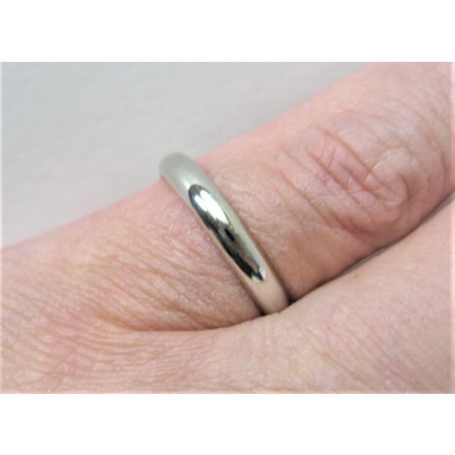 プラチナ 甲丸 マリッジ リング 結婚指輪 サイズ #13.5～#14 男女兼用 レディースのアクセサリー(リング(指輪))の商品写真