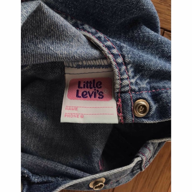 Levi's(リーバイス)のvintage little levi's  デニムオールインワン　12m キッズ/ベビー/マタニティのベビー服(~85cm)(カバーオール)の商品写真