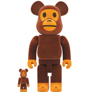 アベイシングエイプ(A BATHING APE)のBE@RBRICK BABY MILO(R) Flocky Ver(その他)