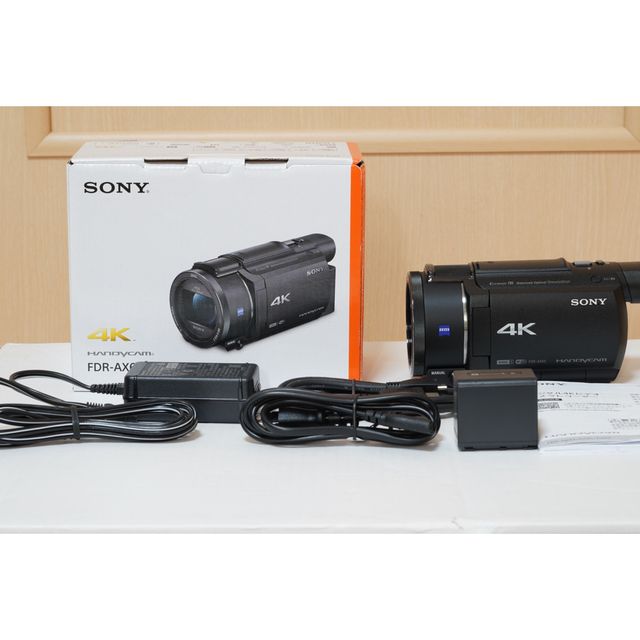 人気最安値 E004-O15-3026 SONY Handycam 4K ソニー ハンディカム FDR-AX45 デジタル ビデオカメラ