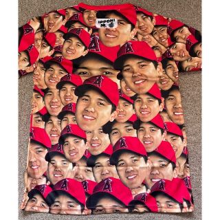 限定1個！大谷翔平　顔　Tシャツ(記念品/関連グッズ)