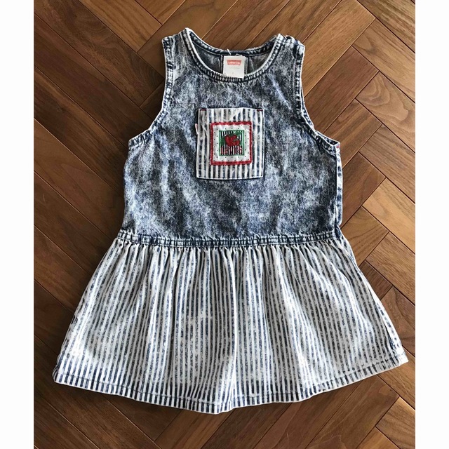 vintage little levi's ケミカルいちごワンピース　5