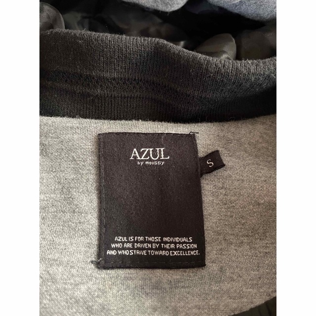 AZUL by moussy(アズールバイマウジー)のアズールバイマウジー　S ベスト　メンズ メンズのジャケット/アウター(ダウンベスト)の商品写真