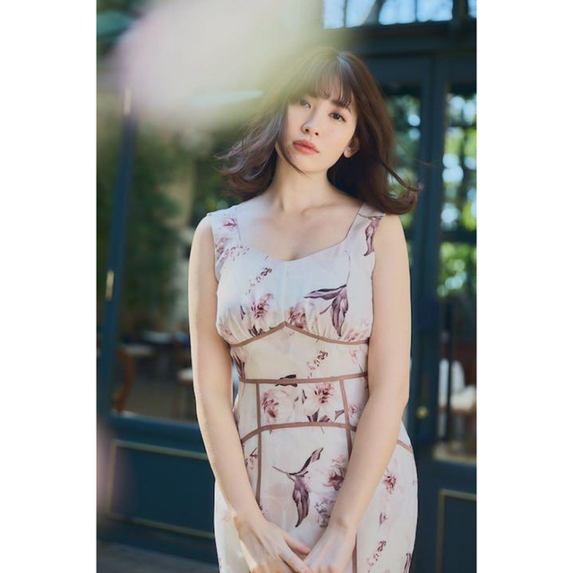Endless Romance Long Dress フラワー 花柄-