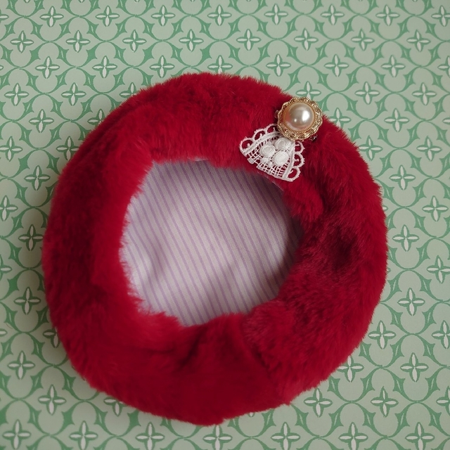 ブライスベレー帽 ハンドメイドのぬいぐるみ/人形(人形)の商品写真