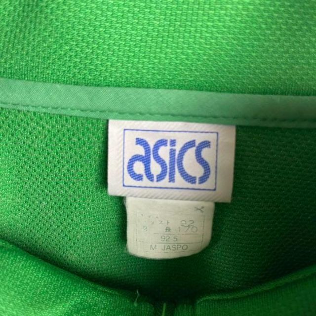 80's OLD ASICS 金刺繍ロゴ プルオーバートラックジャケット 日本製