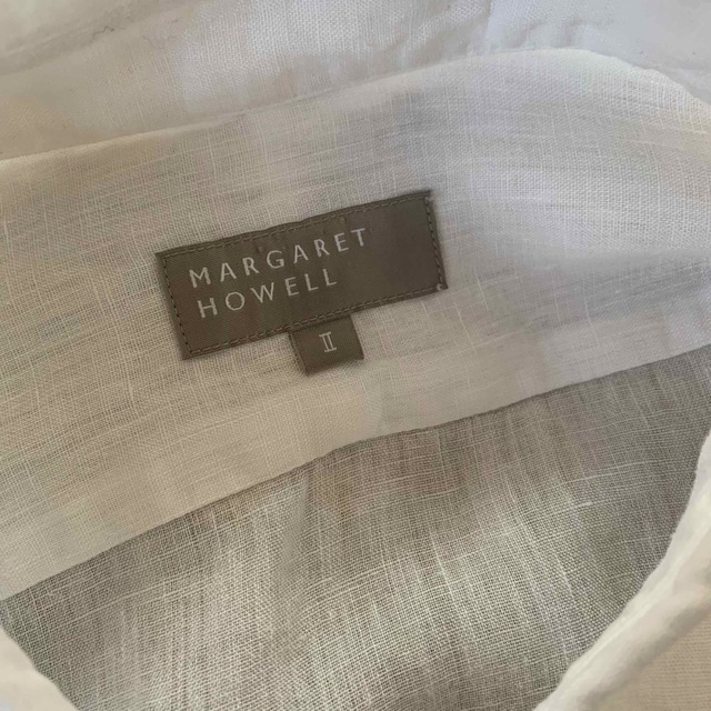 MARGARET HOWELL(マーガレットハウエル)のMARGARET HOWELL リネンシャッ レディースのトップス(シャツ/ブラウス(長袖/七分))の商品写真