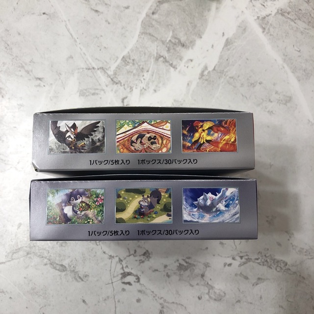 ポケモンカード スカーレットex バイオレットex 各1box シュリンクなし