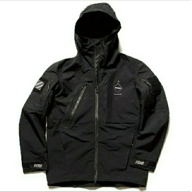 良好品】 F.C.Real - F.C.R.B. Bristol BLACK XL JACKET UP WARM