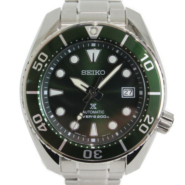 【販売証明書】SEIKO　セイコー　プロスペックス　SBDC081　6R35-00A0　自動巻き　デイト　SS　グリーン　メンズ　腕時計松前R56店