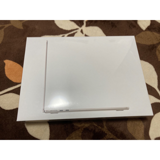 Mac (Apple) - 【新品未開封】13.6インチ　MacBook Air 256GB スターライト