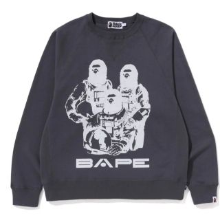 BAPE RELAXED クルーネックスウェット  Ｌサイズ