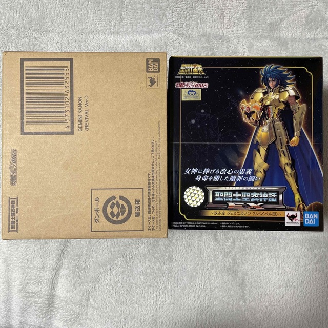 BANDAI(バンダイ)の聖闘士星矢 聖闘士星衣神話EX 双子座ジェミニカノン(リバイバル版) エンタメ/ホビーのフィギュア(アニメ/ゲーム)の商品写真