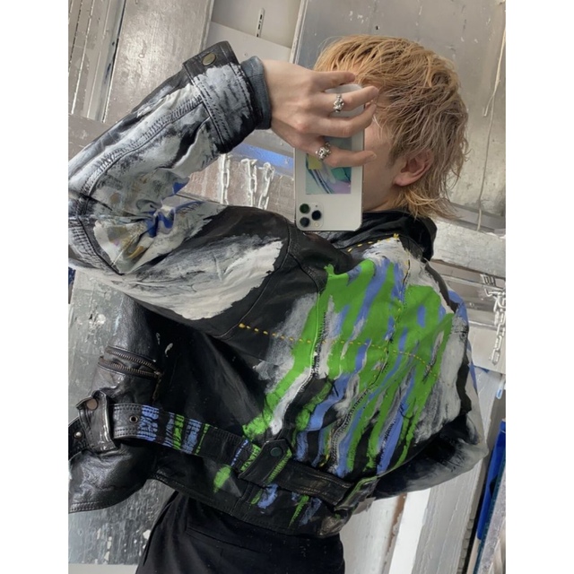 春先取りの POSE PAMEO - ライダースジャケット lilithartduct ライダースジャケット 春先取りの POSE PAMEO - ライダースジャケット lilithartduct ライダースジャケット