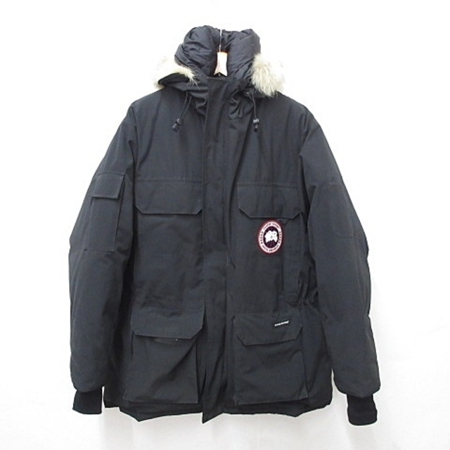 CANADA GOOSE(カナダグース)のカナダグース エクスペディションパーカー ダウンジャケット ブラック XL  メンズのジャケット/アウター(ダウンジャケット)の商品写真