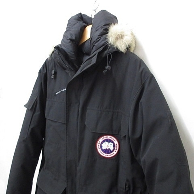 CANADA GOOSE(カナダグース)のカナダグース エクスペディションパーカー ダウンジャケット ブラック XL  メンズのジャケット/アウター(ダウンジャケット)の商品写真