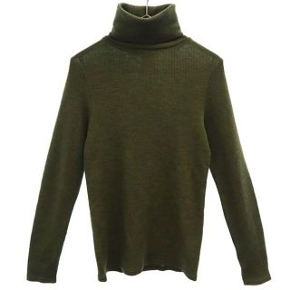 ラルフローレン(Ralph Lauren)のラルフローレン ウール100％ ニット M カーキ RALPH LAUREN 長袖 セーター レディース 【中古】  【230204】 メール便可(ニット/セーター)