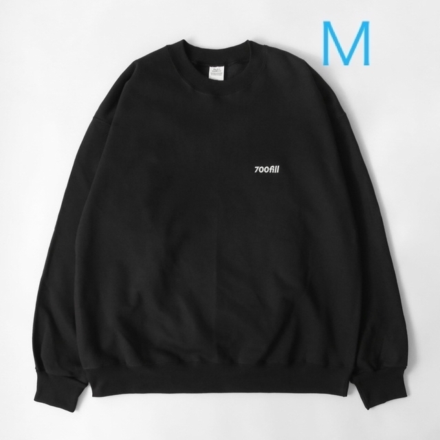 700FILL Embroidered Small Payment Logo - スウェット