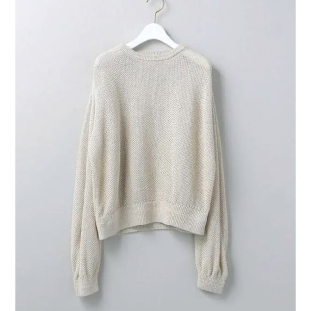 ６（ROKU）MESH CREW NECK KNIT PULLOVER 1