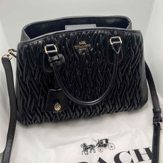 コーチ(COACH)のCOACH F35910 2WAY マディソンギャザー 2wayショルダーバッグ(ショルダーバッグ)