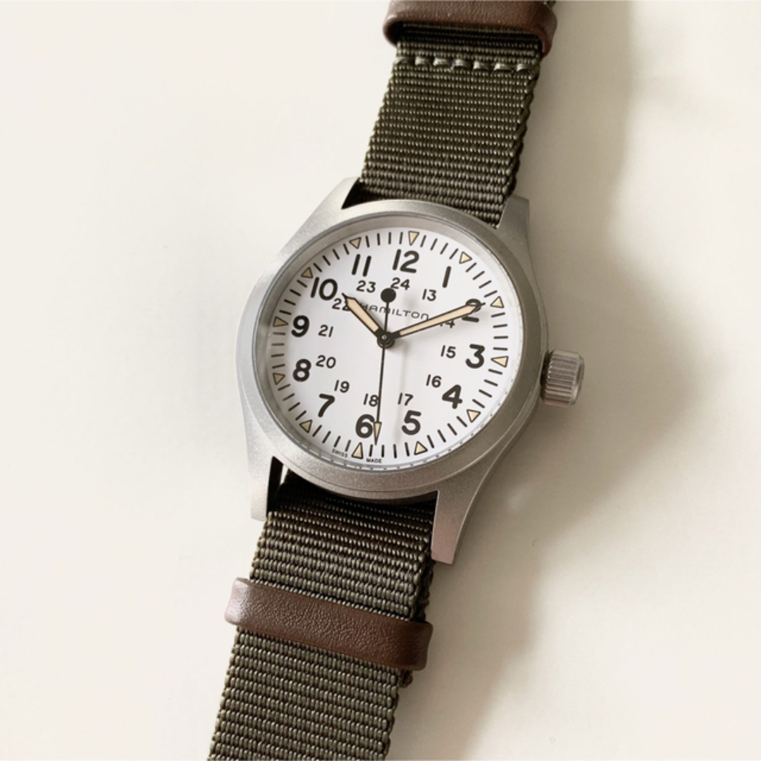 Hamilton(ハミルトン)の【新品同様】HAMILTON カーキフィールド メカニカル 38mm メンズの時計(腕時計(アナログ))の商品写真