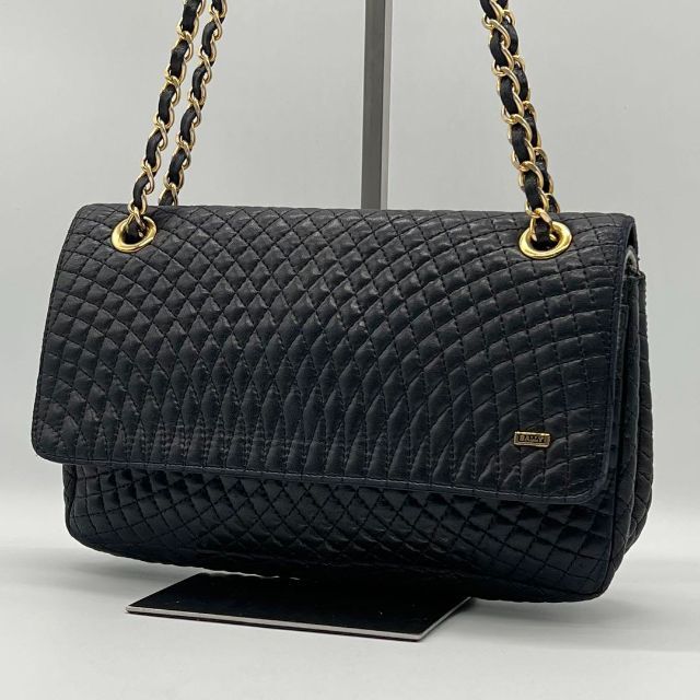 ✨美品✨BALLY バリー キルティング チェーン ショルダーバッグ