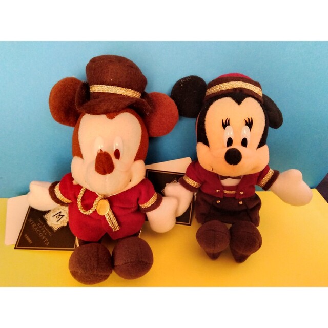 Disney - ☆2001年ホテルミラコスタ☆ぬいぐるみバッヂ☆ミキミニ ...