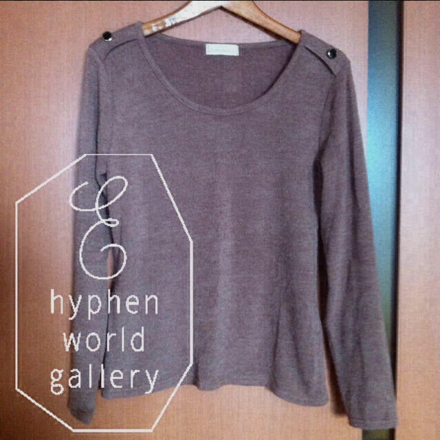 E hyphen world gallery(イーハイフンワールドギャラリー)のE hyphen world♡ニット レディースのトップス(ニット/セーター)の商品写真