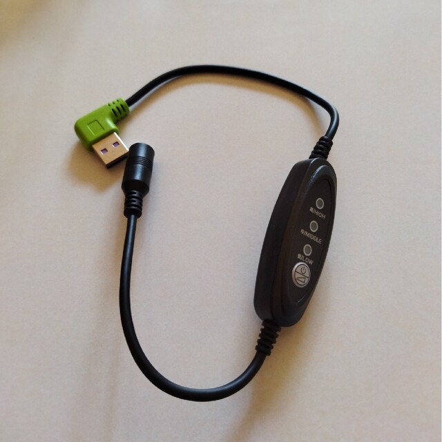 USB　昇圧ケーブル　モバイルバッテリー スマホ/家電/カメラのスマホ/家電/カメラ その他(その他)の商品写真