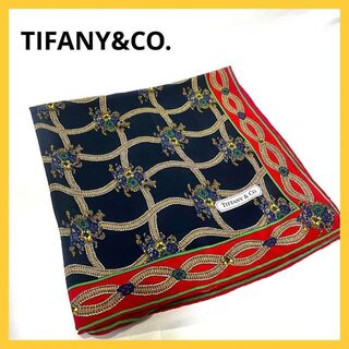 Tiffany & Co. - ティファニー TIFANY&CO. シルクスカーフ