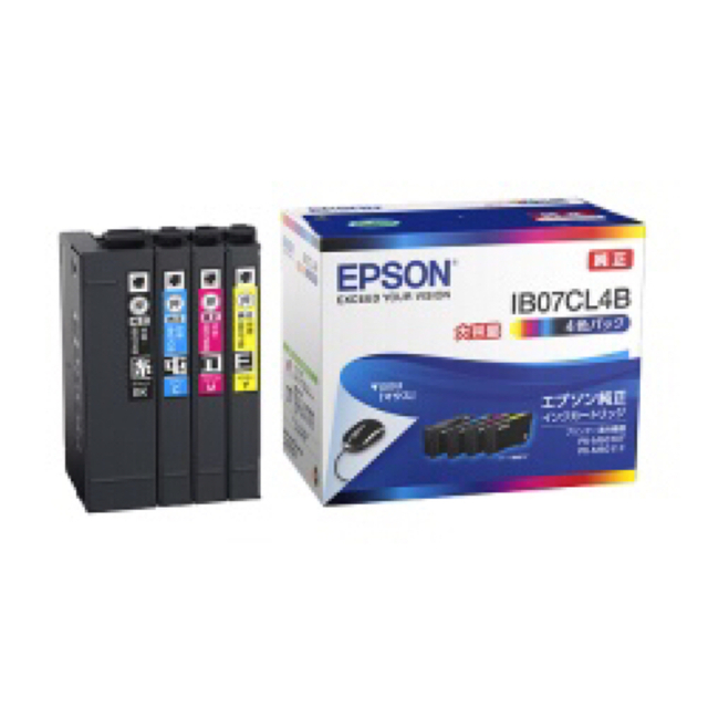 お得2023EPSON ビジネスインクジェット用 インクカートリッジ IB07CL4Bの通販 by yuuhinashop｜ラクマPC周辺機器 