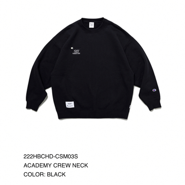 WTAPS Champion ACADEMY CREW NECK M