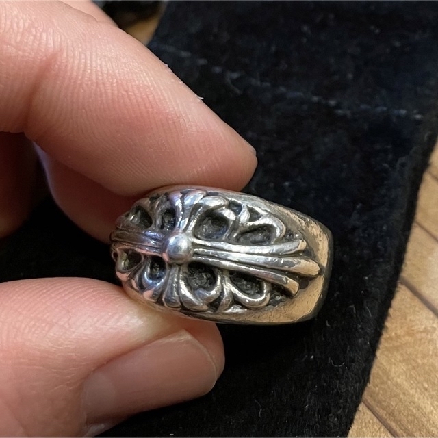 shouta様 専用 Chrome Hearts フローラルクロスリング 20号 本格派ま