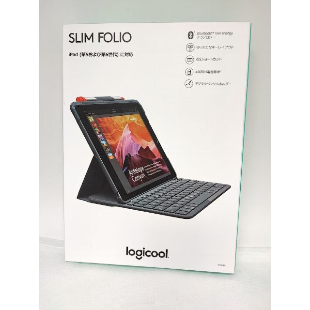 Logicool(ロジクール)の【未使用】Logicool iPad用 キーボード一体型ケース iK1053BK スマホ/家電/カメラのPC/タブレット(タブレット)の商品写真