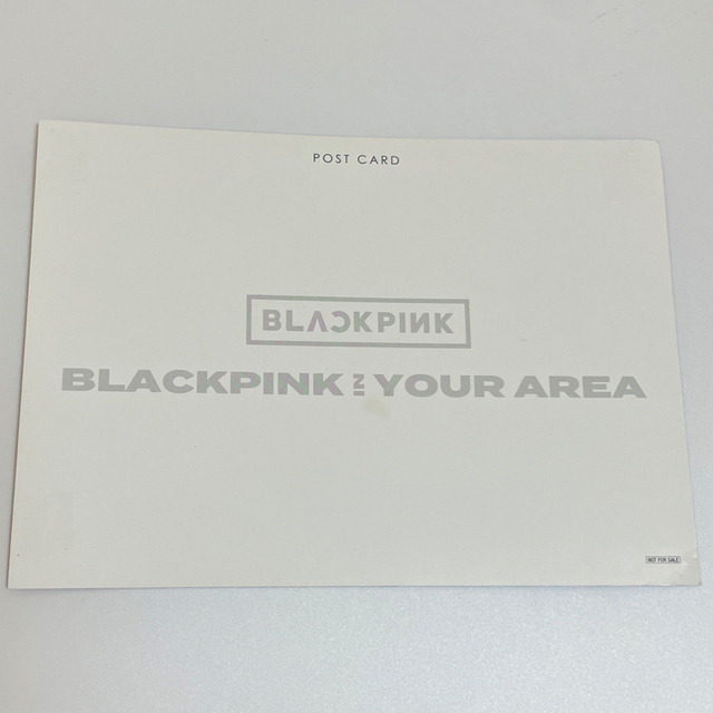 BLACKPINK(ブラックピンク)のblackpink in your area オール ポストカード 特典 ポスカ エンタメ/ホビーのCD(K-POP/アジア)の商品写真