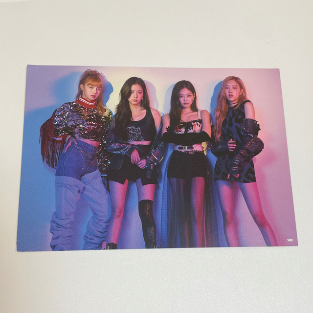 BLACKPINK(ブラックピンク)のblackpink in your area オール ポストカード 特典 ポスカ エンタメ/ホビーのCD(K-POP/アジア)の商品写真