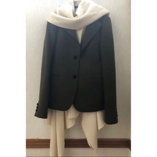 サカイ(sacai)のsacai サカイ 19AW Melton x Knit Jacket(テーラードジャケット)