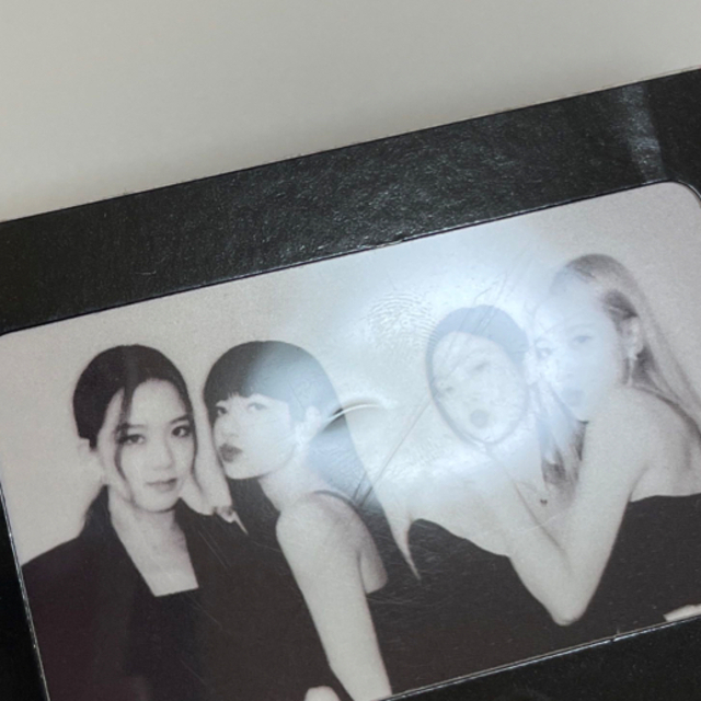 BLACKPINK(ブラックピンク)のblackpink the album オール 集合 マウントフォトカード  エンタメ/ホビーのCD(K-POP/アジア)の商品写真