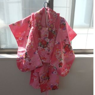 ３歳被布 着物セット(和服/着物)