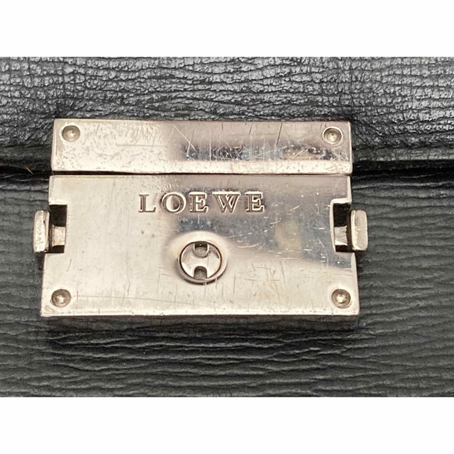 LOEWE(ロエベ)のロエベLOEWEブリーフケース黒ちょっと大きめ中古 メンズのバッグ(ビジネスバッグ)の商品写真