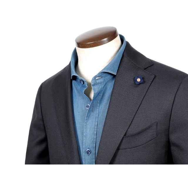 新しい季節 LARDINI シングル ラルディーニ LARDINI 国内正規品 ウール