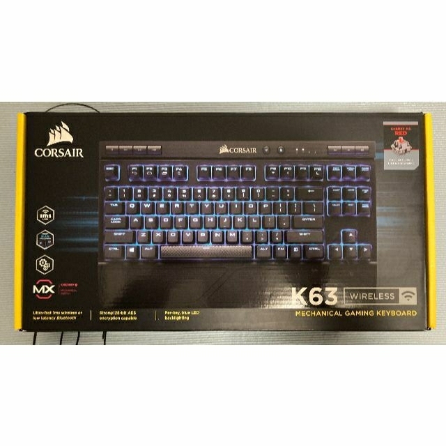 CORSAIR K63 wireless ゲーミングキーボード [品]